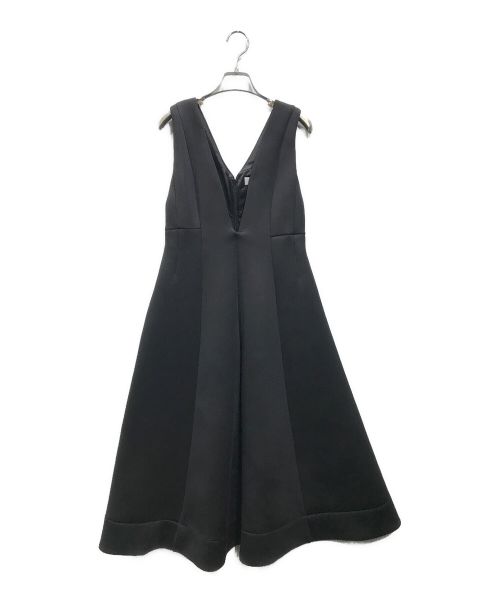 CELFORD（セルフォード）CELFORD (セルフォード) フレアージャンバードレス ブラック サイズ:38の古着・服飾アイテム