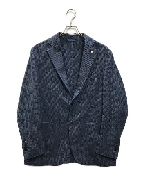 L.B.M.1911（エルビーエム1911）L.B.M.1911 (エルビーエム19111911) 2Bウールテーラードジャケット ブルー サイズ:表記なしの古着・服飾アイテム