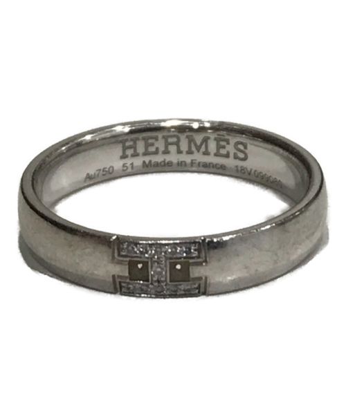HERMES（エルメス）HERMES (エルメス) ダイヤモンド ヘラクレス Hロゴリング サイズ:11号の古着・服飾アイテム