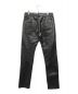 shott (ショット) BUFFALO LEATHER 5 POCKET PANTS ブラック サイズ:S：12800円