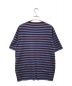 TOMORROW LAND tricot (トゥモローランド トリコ) マリンライン ニットTシャツ ブラック×ホワイト サイズ:S：7800円