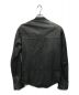 sisii (シシ) レザーライダースジャケット ブラック サイズ:S：5800円