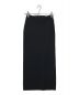 eimy istoire（エイミーイストワール）の古着「ウエストデザインペンシルニットスカート」｜ブラック