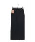 eimy istoire (エイミーイストワール) ウエストデザインペンシルニットスカート ブラック サイズ:F：5800円
