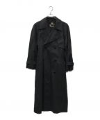 FOG LONDONロンドン フォグ）の古着「トレンチコート」｜ブラック
