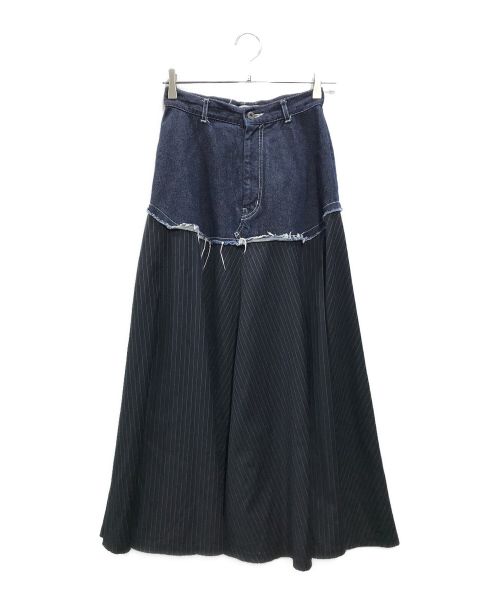 furfur（ファーファー）furfur (ファーファー) スカート インディゴ サイズ:Fの古着・服飾アイテム