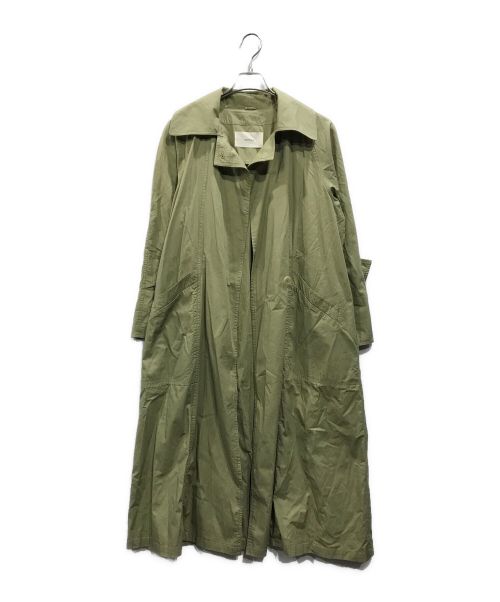 TODAYFUL（トゥデイフル）TODAYFUL (トゥデイフル) Tuck Over Trenchcoat タックオーバートレンチコート グリーン サイズ:36の古着・服飾アイテム