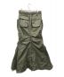 SLY (スライ) 24SS OPEN ZIP MERMAID CARGO スカート オリーブ サイズ:2：5000円