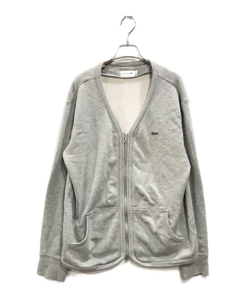 LACOSTE（ラコステ）LACOSTE (ラコステ) スウェットジャケット グレー サイズ:Lの古着・服飾アイテム