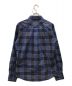 Vivienne Westwood man (ヴィヴィアン ウェストウッド マン) オーブ刺繍チェックシャツ ネイビー サイズ:46：6000円