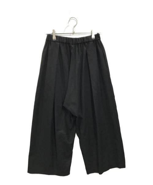 mizuiro-ind（ミズイロインド）mizuiro-ind (ミズイロインド) イージータックワイドパンツ ブラック サイズ:2の古着・服飾アイテム