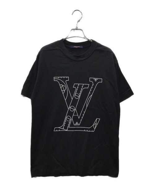 LOUIS VUITTON（ルイ ヴィトン）LOUIS VUITTON (ルイ ヴィトン) NBAロゴプリントTシャツ ブラック サイズ:Mの古着・服飾アイテム