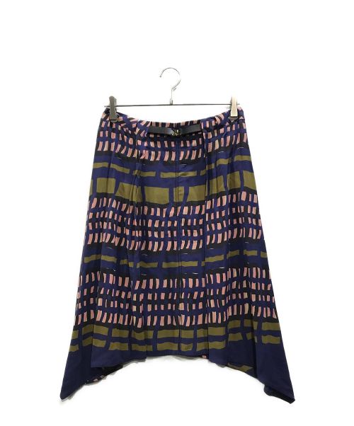MARNI（マルニ）MARNI (マルニ) スカート ネイビー サイズ:40の古着・服飾アイテム