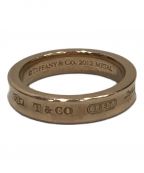 TIFFANY & Co.ティファニー）の古着「1837ルベドメタルリング」｜ゴールド