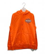 HARLEY-DAVIDSON (ハーレーダビッドソン) ライジングイーグルフーディ オレンジ サイズ:S