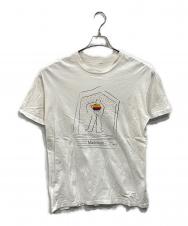 USED (ユーズド) APPLE（アップル）社プリントTシャツ ホワイト サイズ: SIZE L