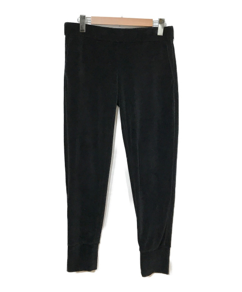 PRADA（プラダ）PRADA (プラダ) ベロアジョガーパンツ ブラック サイズ:Mの古着・服飾アイテム