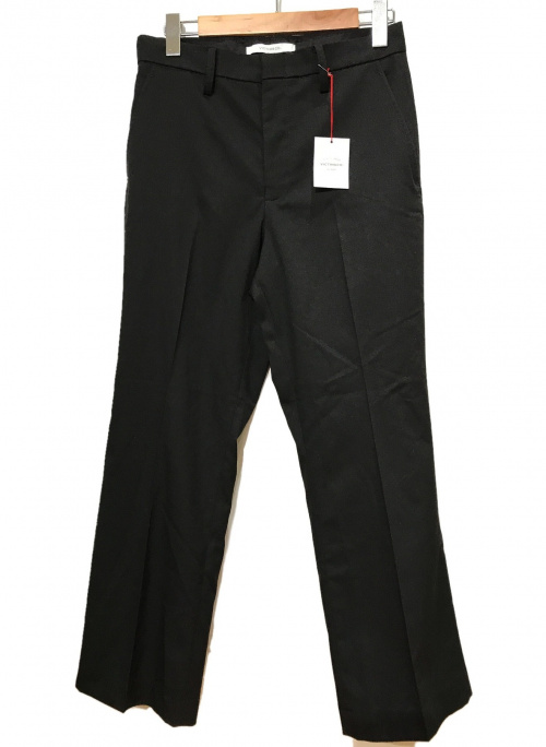 VICTIM（ヴィクティム）VICTIM (ヴィクティム) ブーツカットスラックス ブラック サイズ:Mの古着・服飾アイテム