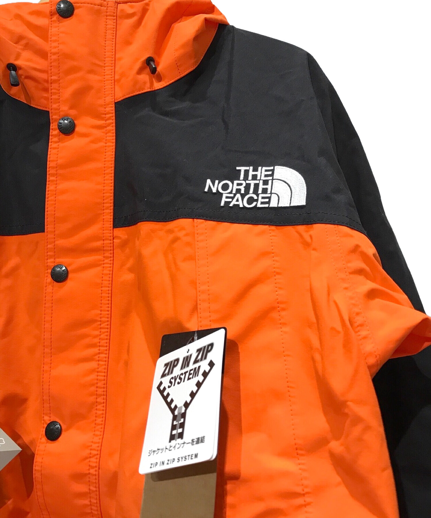 THE NORTH FACE (ザ ノース フェイス) マウンテンライトジャケット オレンジ サイズ:XL