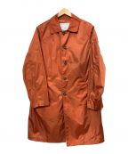 ROSSO（ロッソ）の古着「ステンカラーコート」｜オレンジ