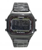 FOSSIL（フォッシル）の古着「腕時計」｜ブラック