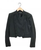 ANN DEMEULEMEESTER（アンドゥムルメステール）の古着「デザインジャケット」｜ブラック
