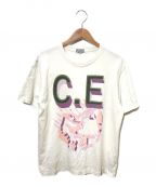 C.E（シーイー）の古着「プリントTシャツ」｜ホワイト