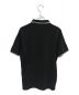 STONE ISLAND (ストーンアイランド) ポロシャツ ブラック サイズ:M：5800円
