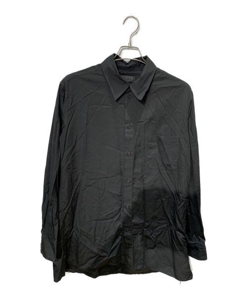 s'yte（サイト）s'yte (サイト) 長袖シャツ ブラック サイズ:4の古着・服飾アイテム