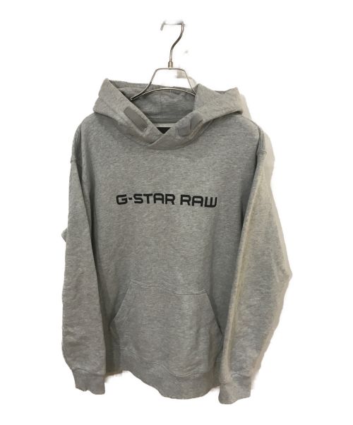 G-STAR RAW（ジースターロゥ）G-STAR RAW (ジースターロゥ) LOAQ HOODED SW L/S グレー サイズ:Mの古着・服飾アイテム
