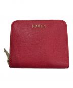 FURLA）の古着「ラウンドジップ財布」｜ピンク