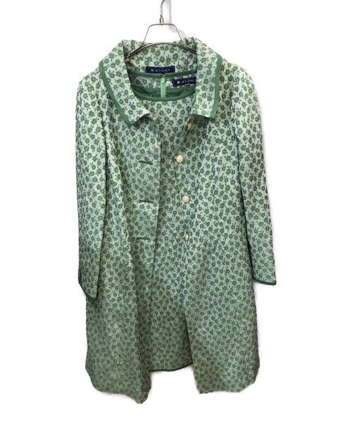 M'S GRACY（エムズグレイシー）M'S GRACY (エムズグレイシー) コート・ワンピースセット 黄緑 サイズ:40の古着・服飾アイテム