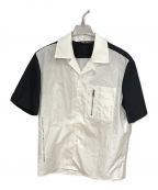 NEIL BARRETTニールバレット）の古着「21SS オープンカラーシャツ」｜ホワイト