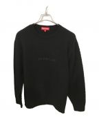 SUPREMEシュプリーム）の古着「Pilled Sweater」｜ブラック