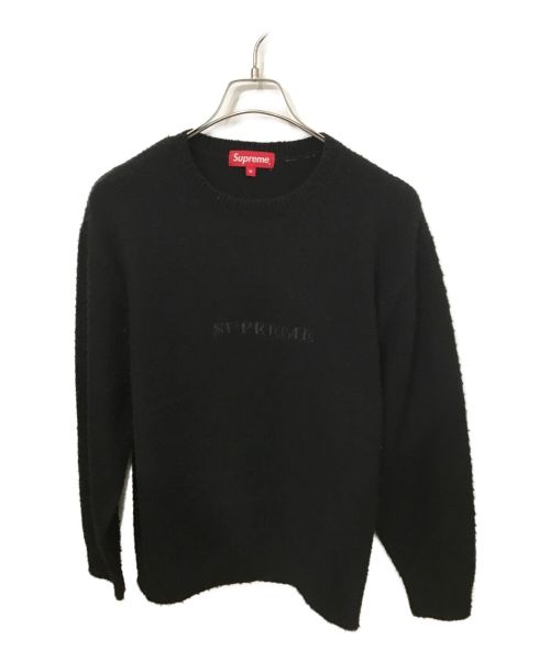 SUPREME（シュプリーム）Supreme (シュプリーム) Pilled Sweater ブラック サイズ:Mの古着・服飾アイテム