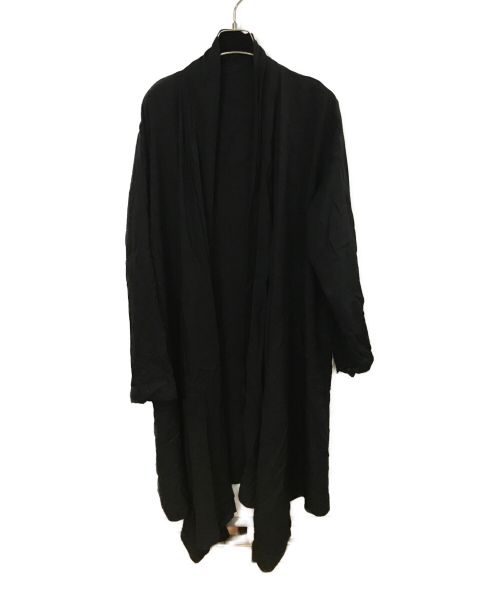 GROUND Y（グラウンドワイ）GROUND Y (グラウンドワイ) ドレープカーディガン ブラック サイズ:3の古着・服飾アイテム