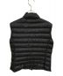 MONCLER (モンクレール) Liane  down vest ブラック サイズ:2 未使用品：57800円