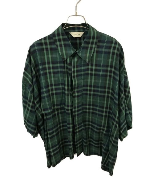 jieda（ジエダ）Jieda (ジエダ) trench shirt グリーン サイズ:1の古着・服飾アイテム