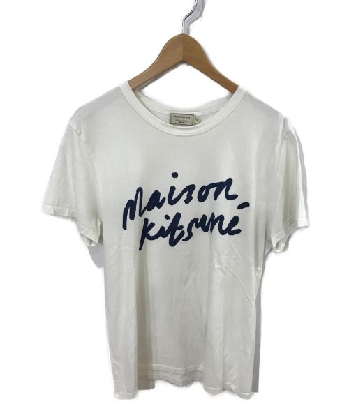 maison kitsune（メゾンキツネ）MAISON KITSUNE (メゾンキツネ) Tシャツ ホワイト サイズ:Mの古着・服飾アイテム