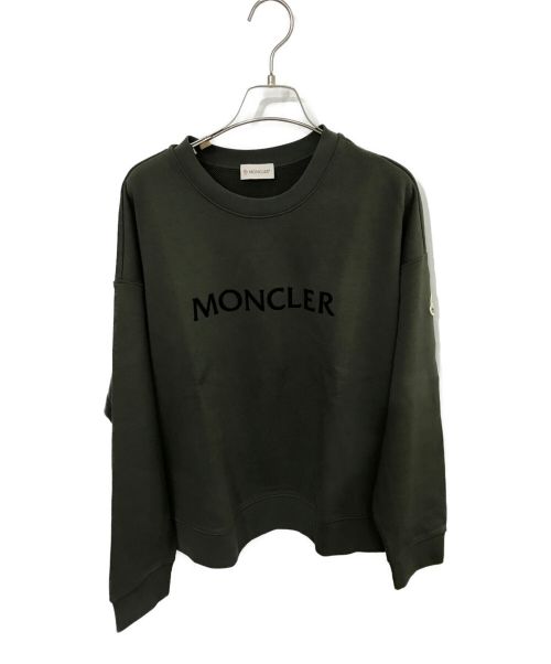 MONCLER（モンクレール）MONCLER (モンクレール) スウェット カーキ サイズ:M 未使用品の古着・服飾アイテム