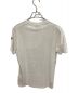 MONCLER (モンクレール) Tシャツ ホワイト サイズ:s 未使用品：19800円
