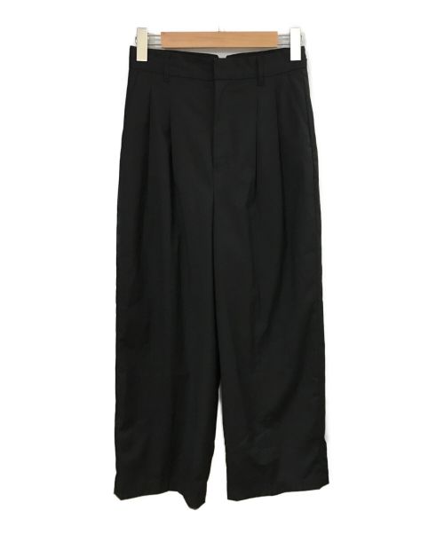 RAY BEAMS（レイ ビームス）RAY BEAMS (レイ ビームス) カジュアルワイドパンツ ブラック サイズ:1の古着・服飾アイテム