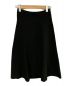 FRAMeWORK (フレームワーク) スムースフレアスカート ブラック サイズ:36：4800円
