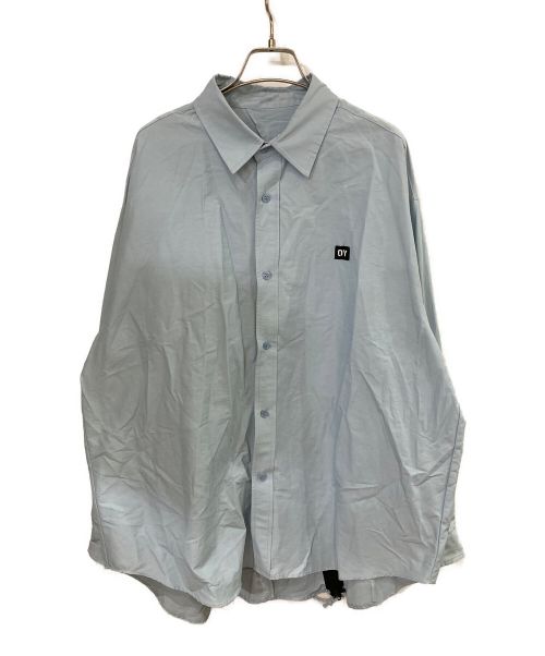 OY（オーワイ）OY (オーワイ) バックジップシャツ スカイブルー サイズ:不明(実寸サイズをお確かめください)の古着・服飾アイテム