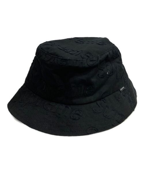 SUPREME（シュプリーム）SUPREME (シュプリーム) バケットハット ブラックの古着・服飾アイテム