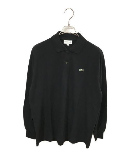 LACOSTE（ラコステ）LACOSTE (ラコステ) ポロシャツ ブラック サイズ:Lの古着・服飾アイテム