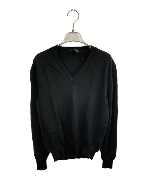 PRADA（プラダ）PRADA (プラダ) ウールニット ブラック サイズ:48の古着・服飾アイテム