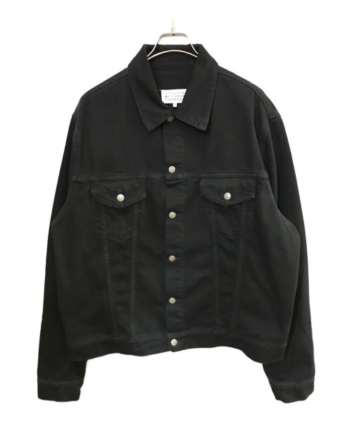 Maison Margiela（メゾンマルジェラ）Maison Margiela (メゾンマルジェラ) リラックスフィットデニムジャケット ブラック サイズ:48の古着・服飾アイテム
