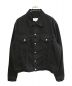 Maison Margiela（メゾンマルジェラ）の古着「リラックスフィットデニムジャケット」｜ブラック