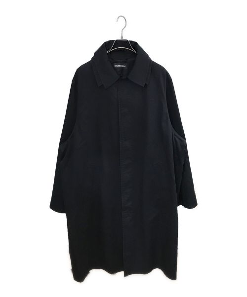 BALENCIAGA（バレンシアガ）BALENCIAGA (バレンシアガ) Oversized Cotton Carcoat ブラック サイズ:44の古着・服飾アイテム